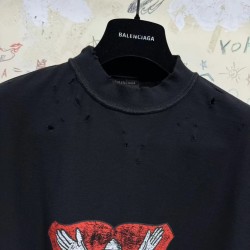 GT Balenciaga Antwerpen  T-shirt Oversized In Black