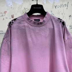 GT Balenciaga  Back Letter Vintage T-shirt