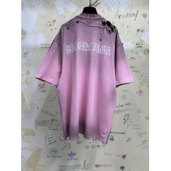 GT Balenciaga  Back Letter Vintage T-shirt