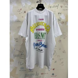 GT Balenciaga  Men'S NOT Been Done  T-SHIRT Oversized In Off White