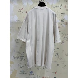 GT Balenciaga Political Stencil T-shirt  In Off  White/Black