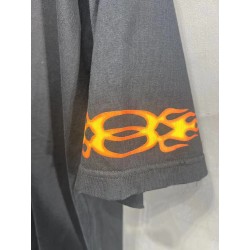 GT Balenciaga  Men'S Burning Unity T-shirt  In Black