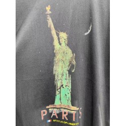GT Balenciaga Paris Libery T-shirt In Black