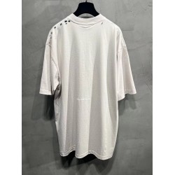 GT Balenciaga Paris Libery T-shirt In Off White
