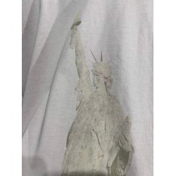 GT Balenciaga Paris Libery T-shirt In Off White