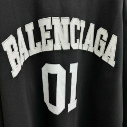 GT Balenciaga Men's Basketball Series Long Sleeve T-shirt  In  Black