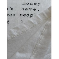GT Vetements White Tee With Letter