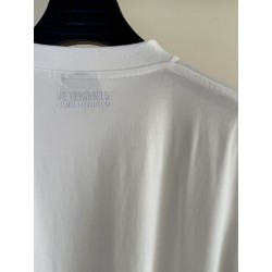 GT Vetements White Tee With Letter