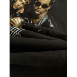 GT Vetements  With Big Band  Picture  Tee Black