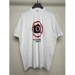 GT Vetements  Forbbiden Pic White Tee