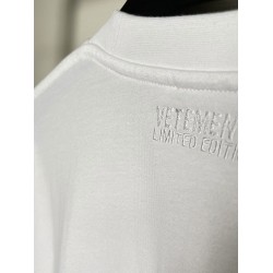 GT Vetements  Forbbiden Pic White Tee