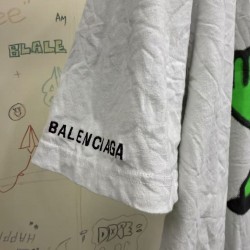 GT Balenciaga Hi There Dripley T-shirt  in Dirty White