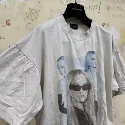 GT Balenciaga Nicole Boxy T-shirt in White