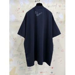 GT Balenciaga  Kim K T-shirt in Faded Black