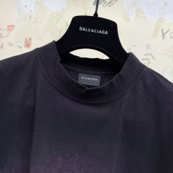 GT Balenciaga City Of Angels T-shirt  in Black Faded