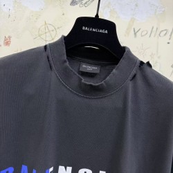 GT Balenciaga International T-shirt in Faded Black