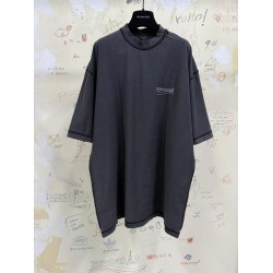 GT Balenciaga Political Campaign Inside-out T-shirt in Black/white/red