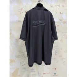 GT Balenciaga Political Campaign Inside-out T-shirt in Black/white/red