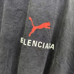 GT  Balenciaga I Puma T-shirt in Black Faded