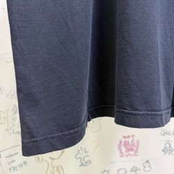 GT Balenciaga Men's Bb Icon Stencil T-shirt in Faded Black