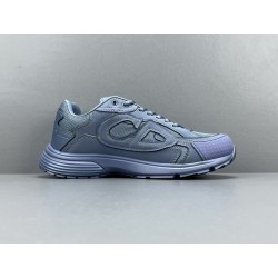 GT Dior B30 X Stone Island Microfiber Mesh Dark Blue