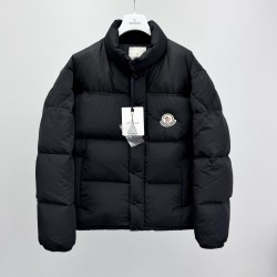 M0ncler Patchwork Fabric Down Jacket