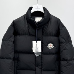 M0ncler Patchwork Fabric Down Jacket