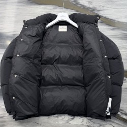 M0ncler Patchwork Fabric Down Jacket
