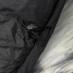 M0ncler Patchwork Fabric Down Jacket
