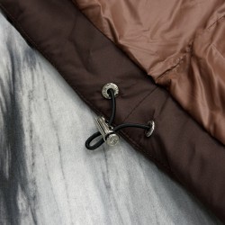 M0ncler Zipper Long Sleeve Down Jacket Army Green