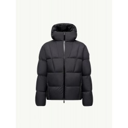 Moncler Fusain Series Hooded Long-Sleeve Down Jacket Unisex