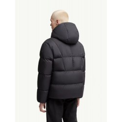 Moncler Fusain Series Hooded Long-Sleeve Down Jacket Unisex