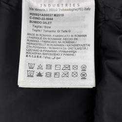 Moncler Solid Color Hooded Down Jacket Black