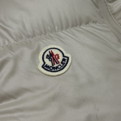 Moncler Men's Reversible Stand Collar Down Jacket with Detachable Sleeves