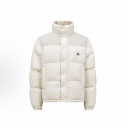 Moncler Men's Reversible Stand Collar Down Jacket with Detachable Sleeves