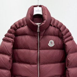 Moncler x Christopher Raxxy Collaboration Stand Collar Zip-Up Logo Down Jacket Unisex