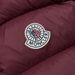 Moncler x Christopher Raxxy Collaboration Stand Collar Zip-Up Logo Down Jacket Unisex