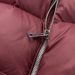 Moncler x Christopher Raxxy Collaboration Stand Collar Zip-Up Logo Down Jacket Unisex