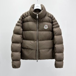 Moncler x Christopher Raxxy Collaboration Stand Collar Zip-Up Logo Down Jacket Unisex 