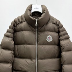 Moncler x Christopher Raxxy Collaboration Stand Collar Zip-Up Logo Down Jacket Unisex 