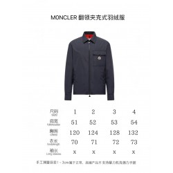 M0NCLER Lapel Down Jacket