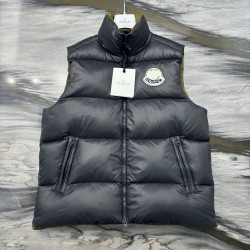Moncler Lipsi Men's Down Matte Vest Black
