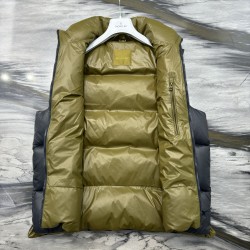 Moncler Lipsi Men's Down Matte Vest Black