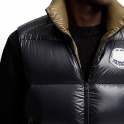 Moncler Lipsi Men's Down Matte Vest Black