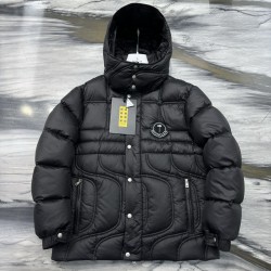 MoNCLER GENIUS x Palm Angels Detachable Hooded Short Loose-fitting Down Jacket