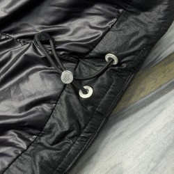 MoNCLER GENIUS x Palm Angels Detachable Hooded Short Loose-fitting Down Jacket