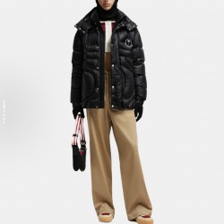MoNCLER GENIUS x Palm Angels Detachable Hooded Short Loose-fitting Down Jacket