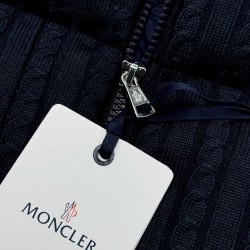 MoNCLER GENIUS × PALM ANGELS Soft Wool Stand Collar Down Jacket