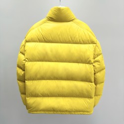 Moncler Levitha Series Slim Fit Comfortable Goose Down Jacket Yellow