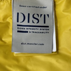 Moncler Levitha Series Slim Fit Comfortable Goose Down Jacket Yellow